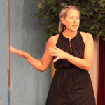 Jeanine at Beauvoir Elementary School
