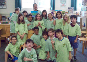 Jeanine's visit to Noah Wallace School